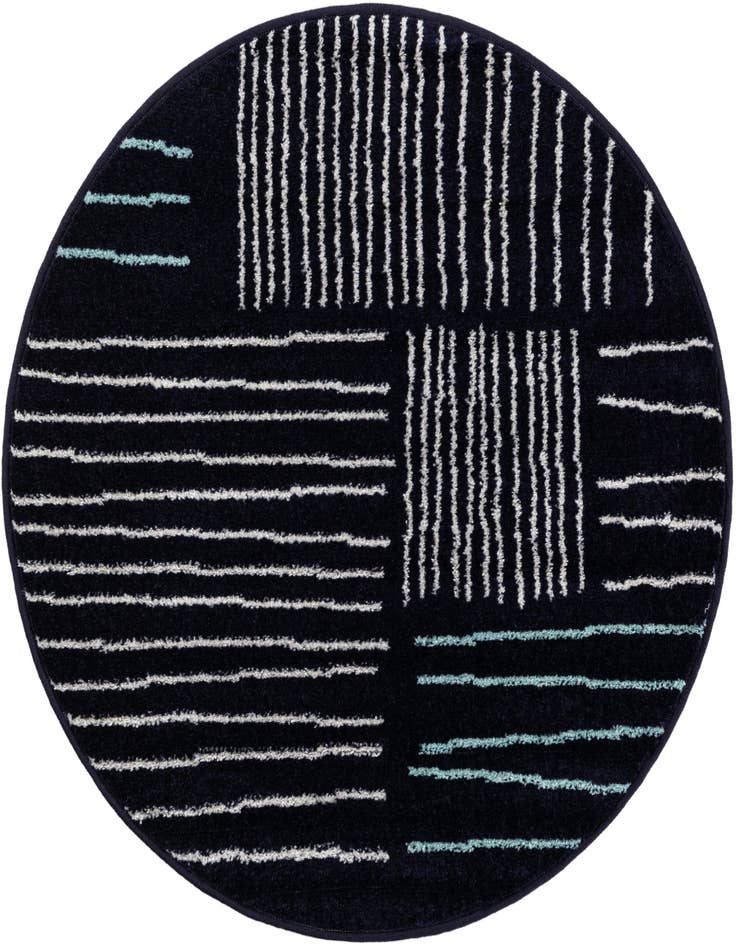 Detail image of 3' x 3' Hanahan Round Rug