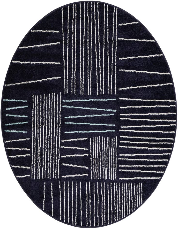 Detail image of 5' 3 x 5' 3 Hanahan Round Rug