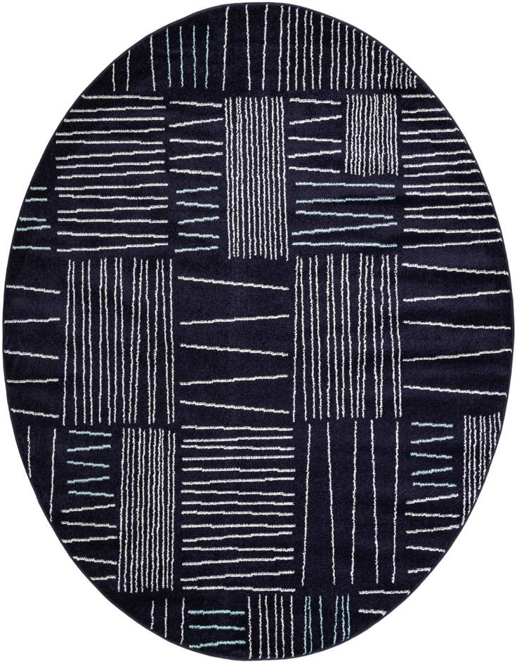 Detail image of 7' 10 x 7' 10 Hanahan Round Rug