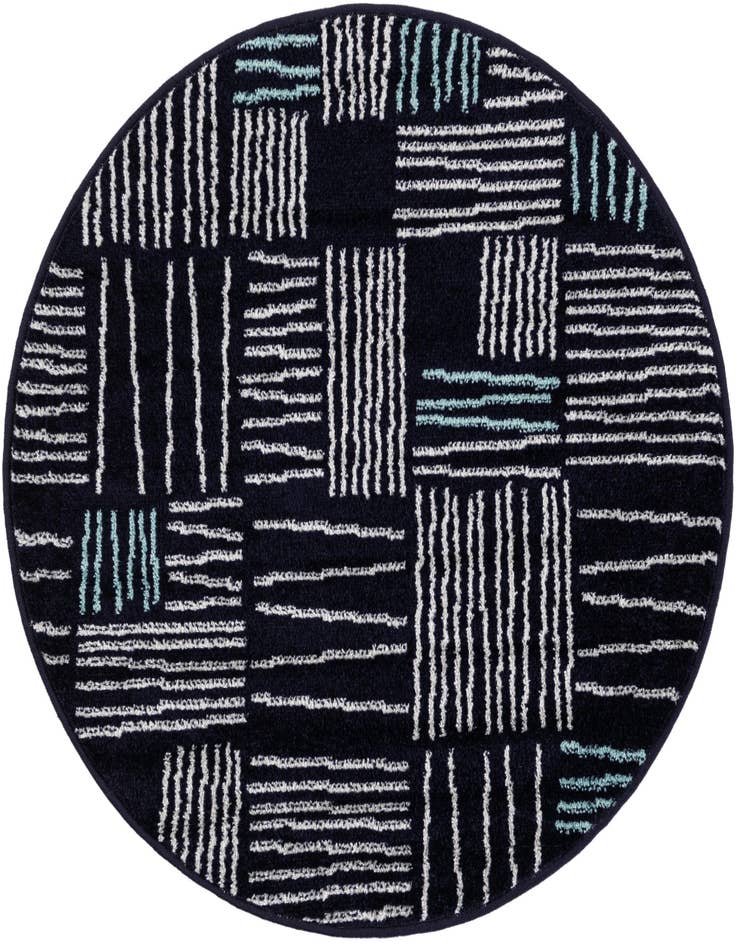 Detail image of 3' x 3' Hanahan Round Rug