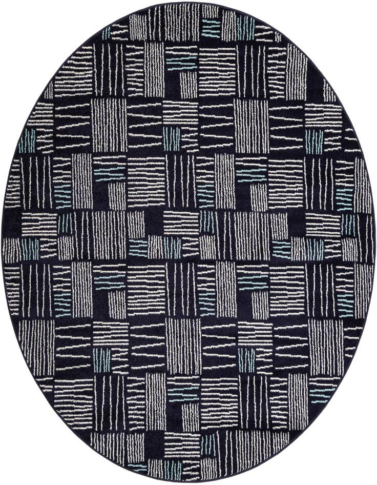 Detail image of 7' 10 x 7' 10 Hanahan Round Rug