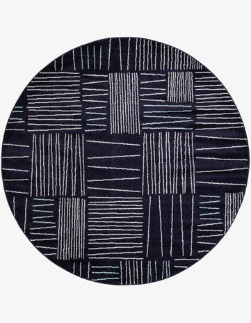7' 10 x 7' 10 Hanahan Round Rug