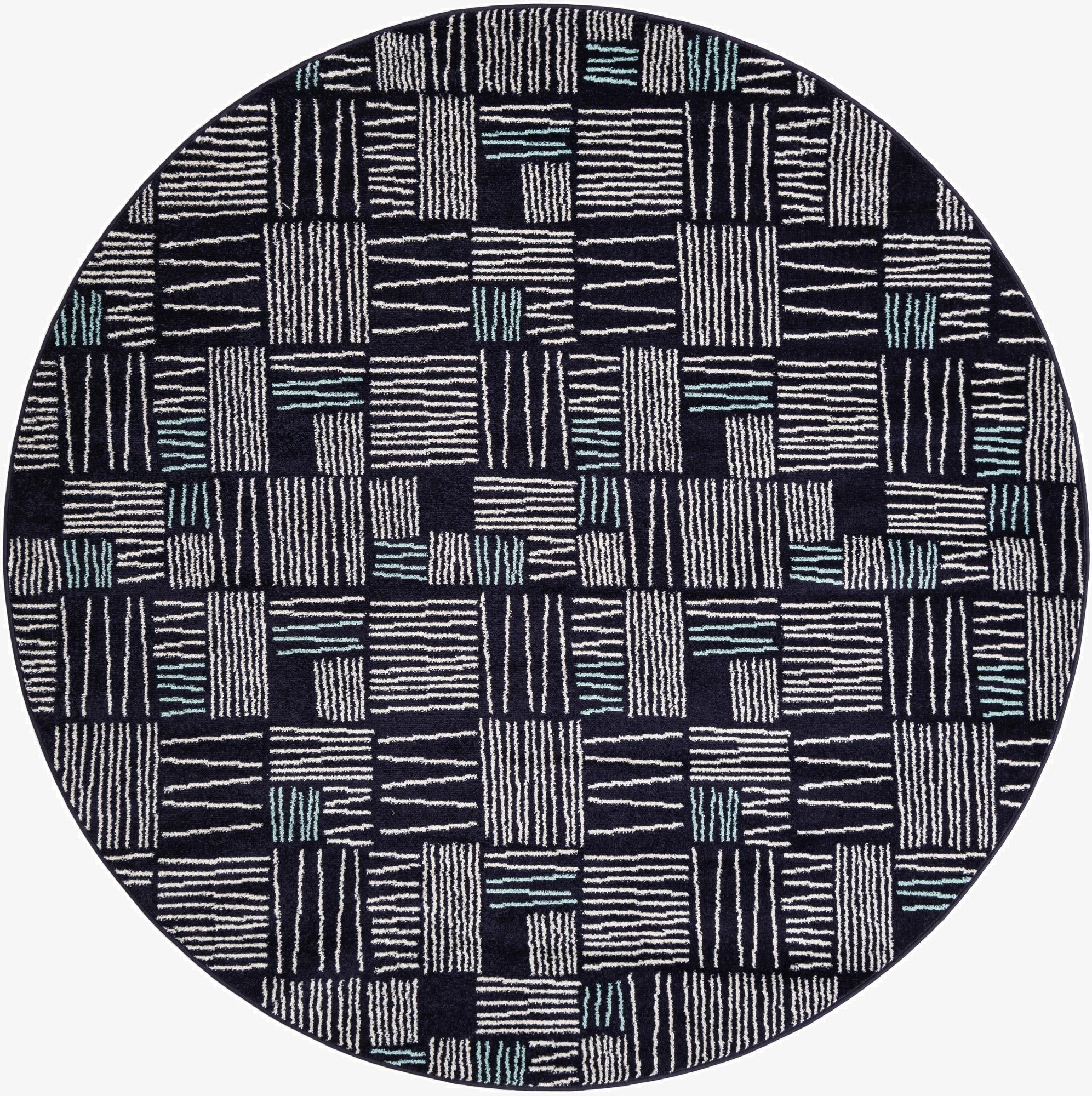 7' 10 x 7' 10 Hanahan Round Rug