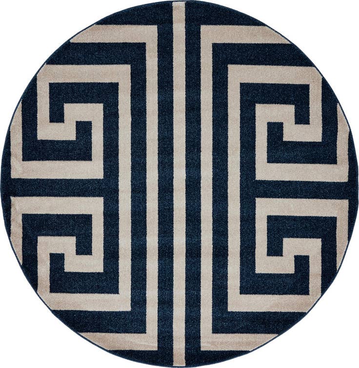 Detail image of 6' x 6' Hera Round Rug