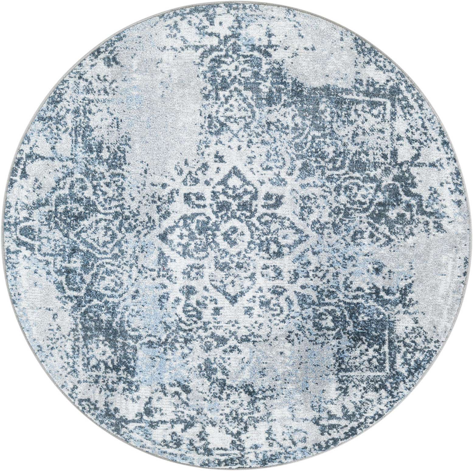 3' 3 x 3' 3 Kamala Washable Round Rug