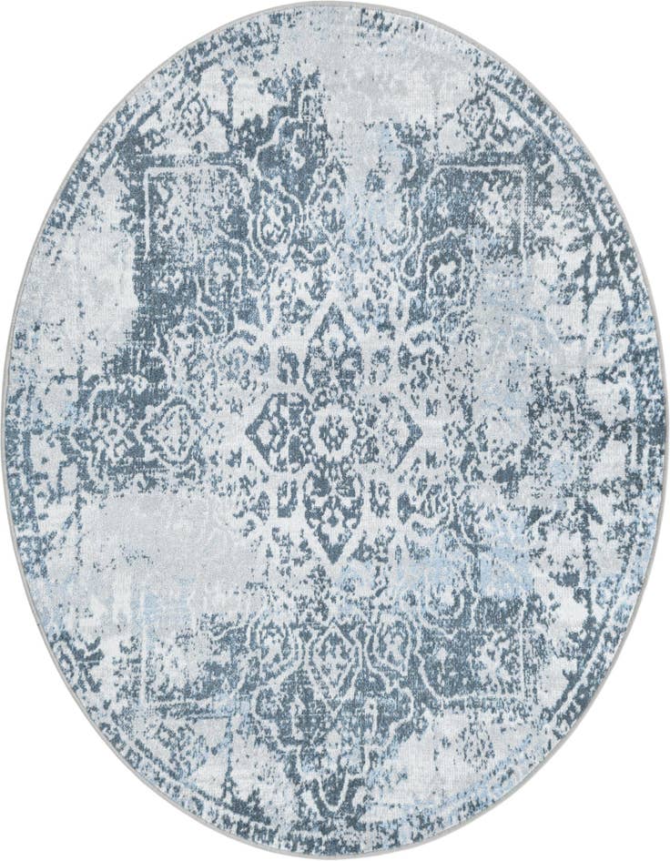 Detail image of 5' 3 x 5' 3 Kamala Washable Round Rug