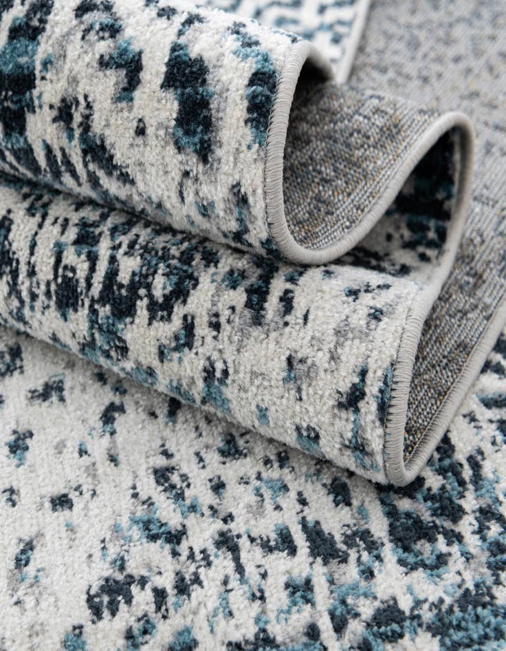 Detail image of 5' 3 x 5' 3 Kamala Washable Round Rug