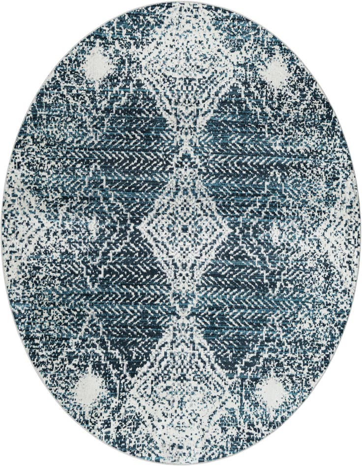 Detail image of 7' 10 x 7' 10 Kamala Washable Round Rug