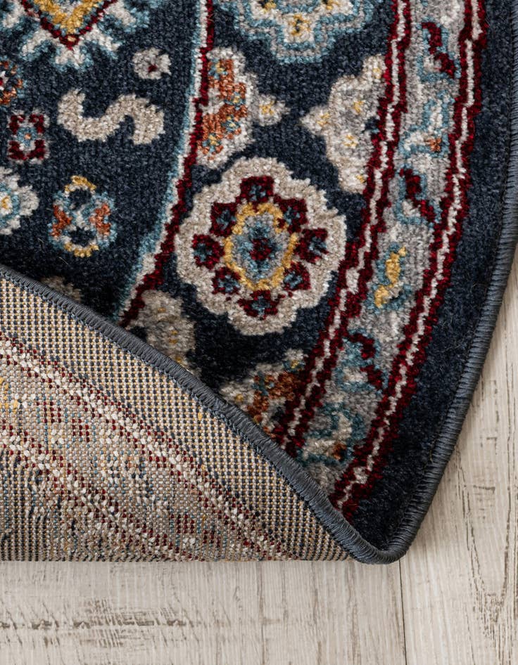 Detail image of 5' 3 x 5' 3 Kamala Washable Round Rug