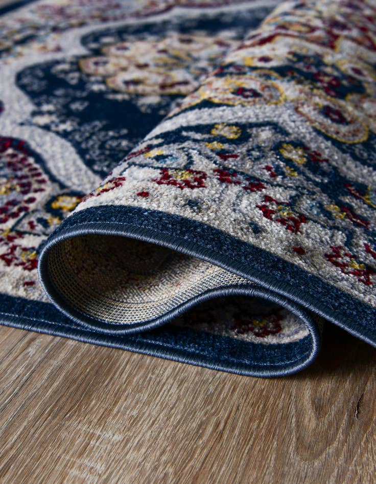 Detail image of 5' 3 x 5' 3 Kamala Washable Round Rug