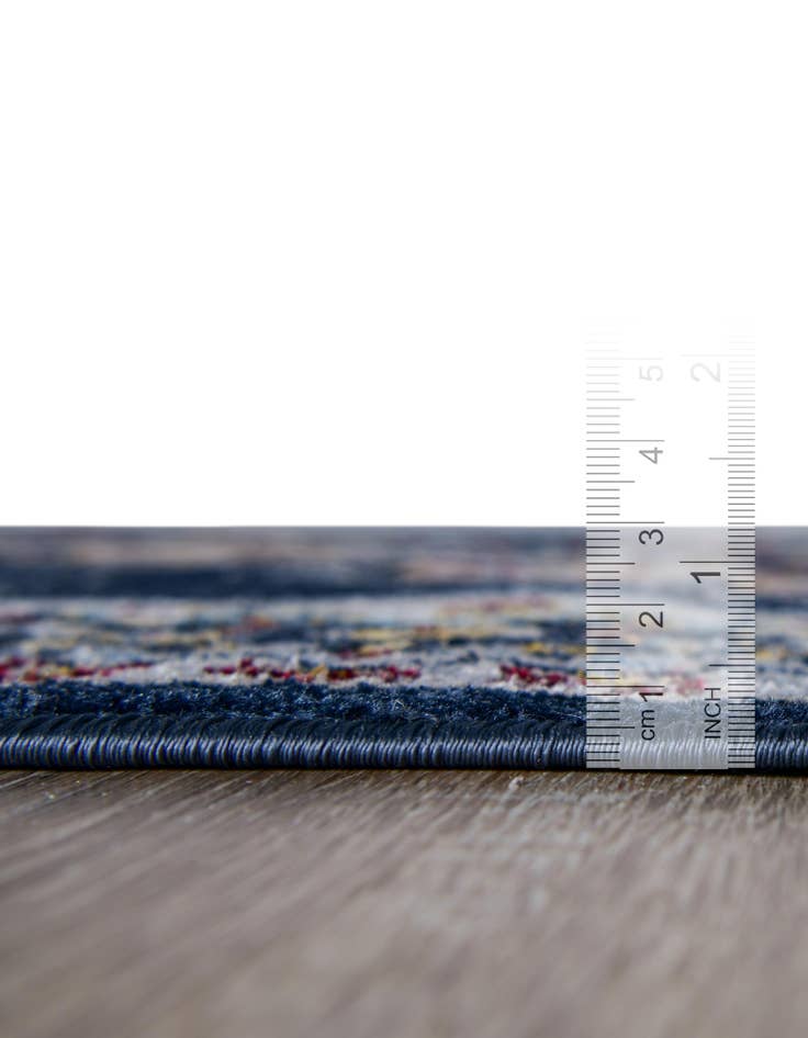 Detail image of 5' 3 x 5' 3 Kamala Washable Round Rug