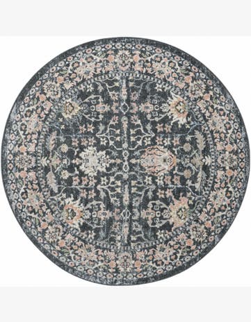 5' 3 x 5' 3 Kamala Washable Round Rug