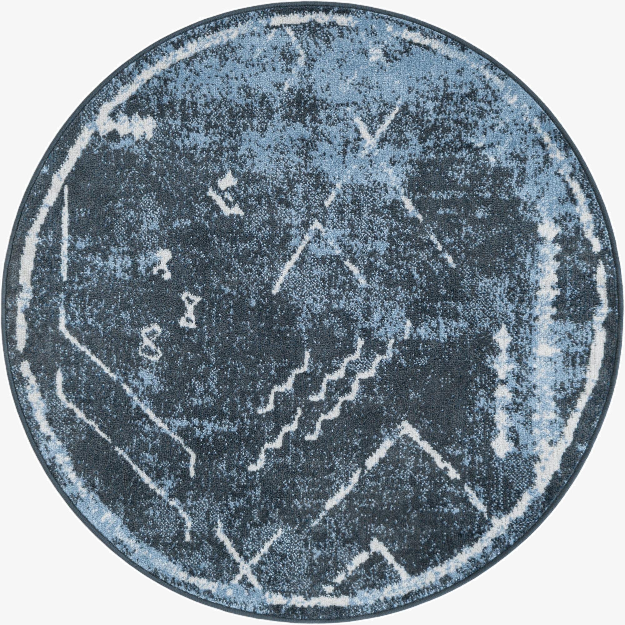 3' 3 x 3' 3 Kamala Washable Round Rug