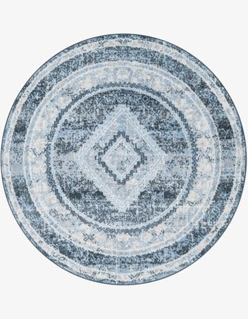 3' 3 x 3' 3 Kamala Washable Round Rug
