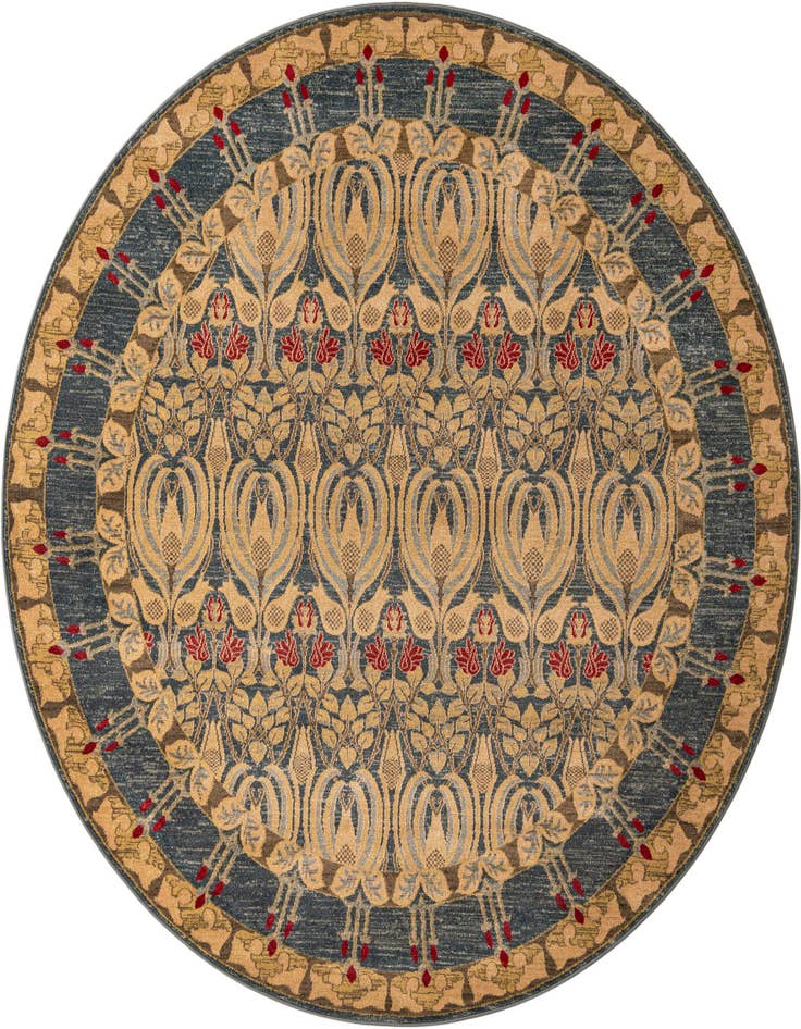 Detail image of 8' x 8' Kensington Round Rug