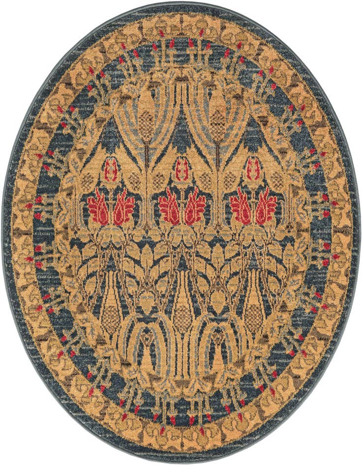 Detail image of 3' x 3' Kensington Round Rug