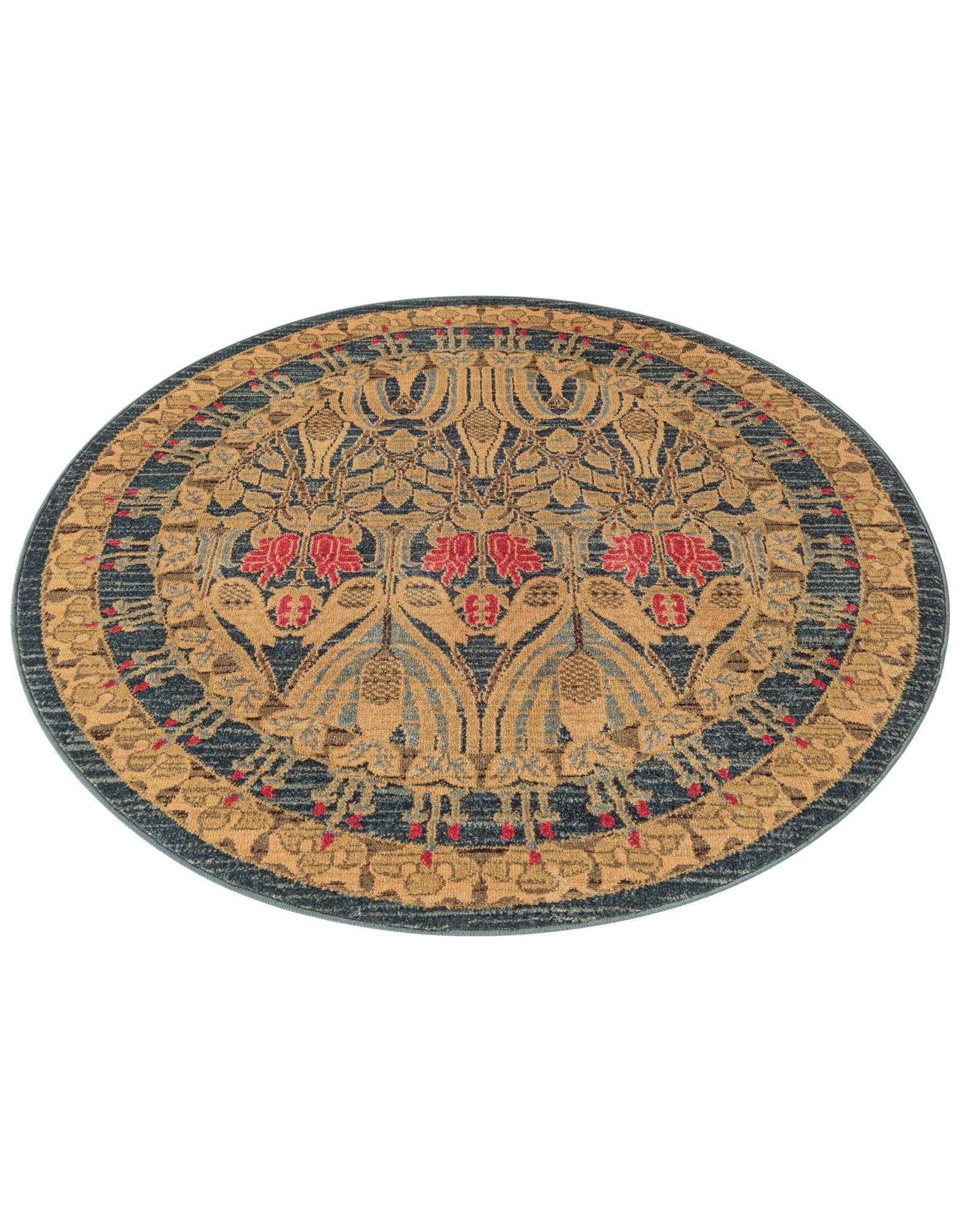 4' x 4' Kensington Round Rug