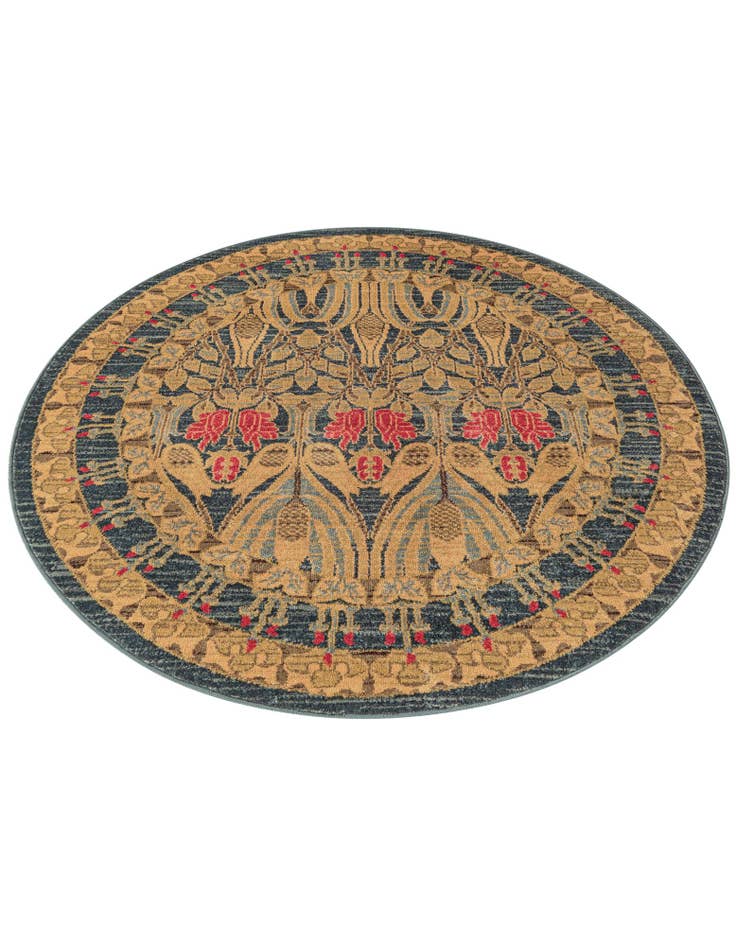Detail image of 4' x 4' Kensington Round Rug