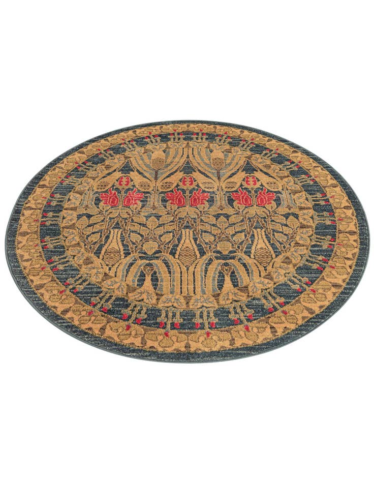 Detail image of 4' x 4' Kensington Round Rug