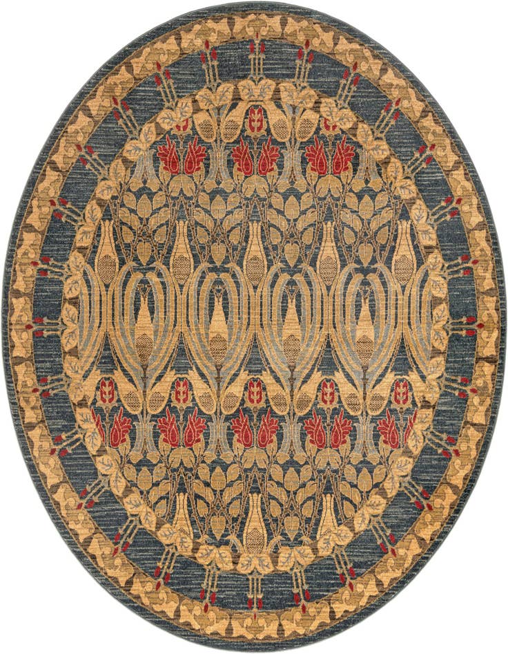 Detail image of 7' 10 x 7' 10 Kensington Round Rug