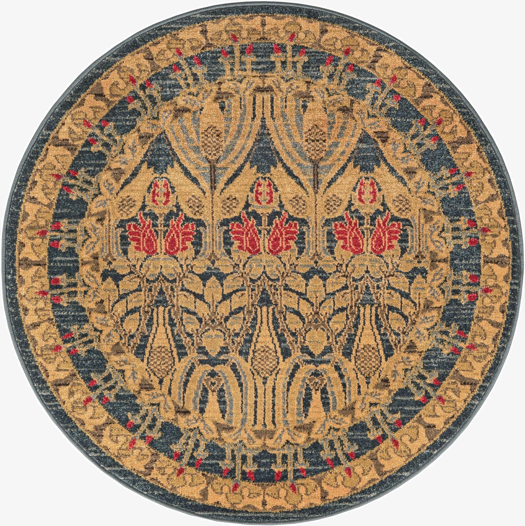 3' x 3' Kensington Round Rug