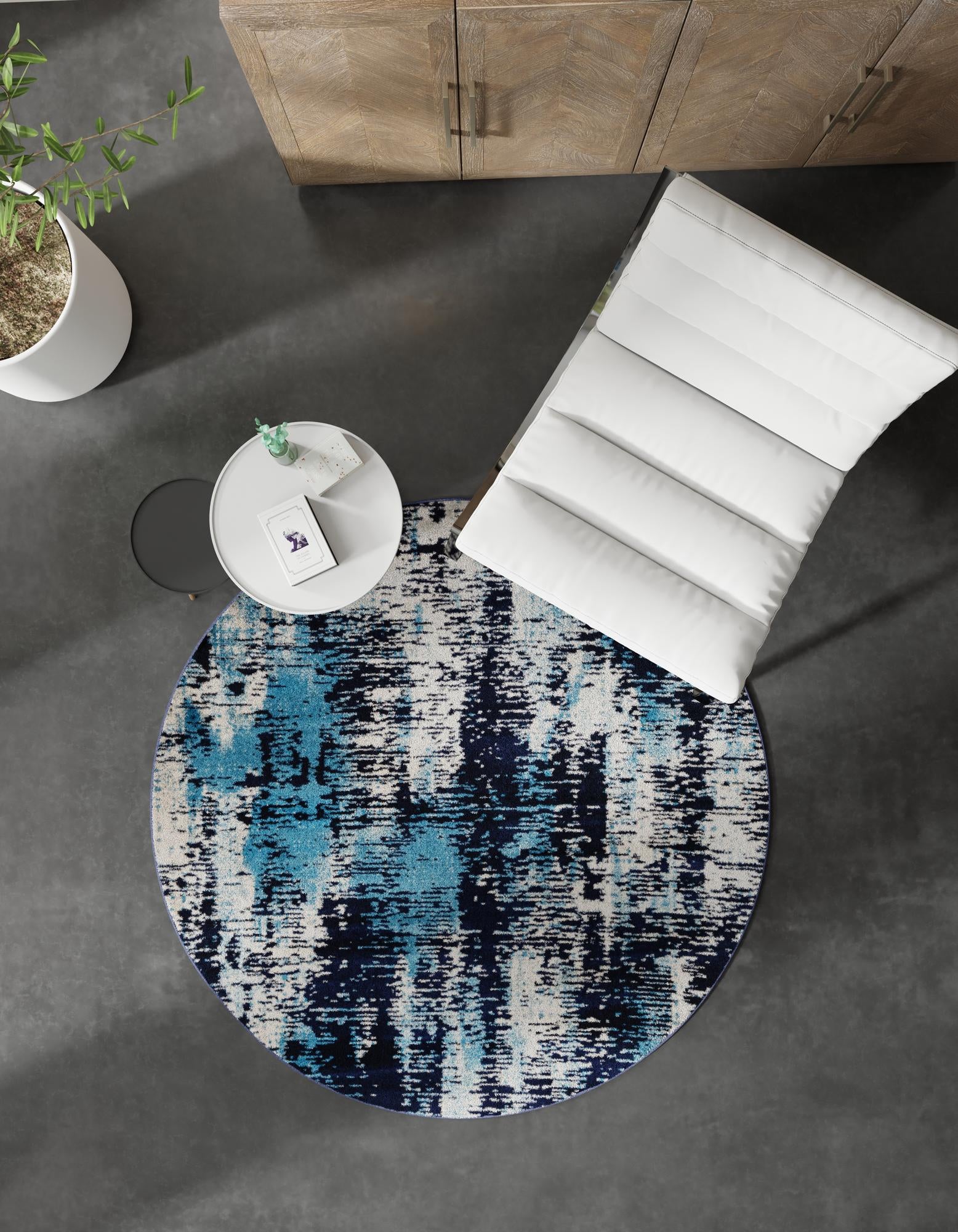 3' 1 x 3' 1 Laguna Round Rug
