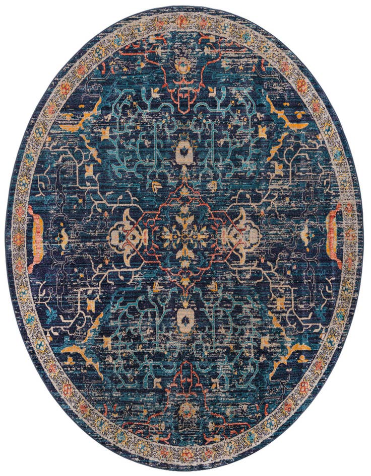 Detail image of 7' 10 x 7' 10 Lola Round Rug