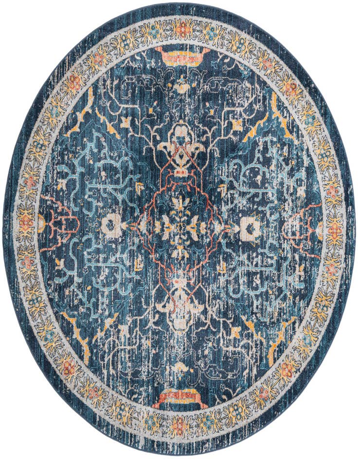 Detail image of 7' x 7' Lola Round Rug