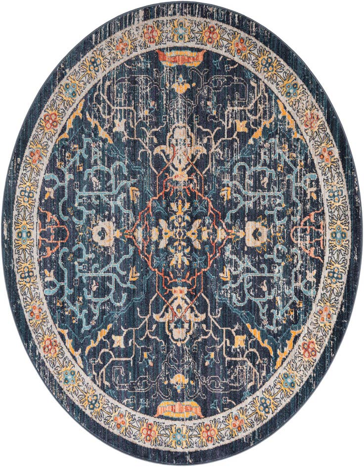 Detail image of 6' x 6' Lola Round Rug
