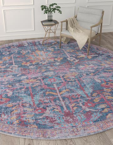5' 3 x 5' 3 Maahru Round Rug