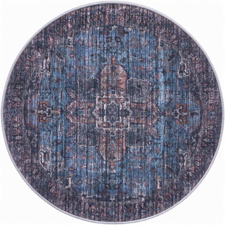 100cm x 100cm Maahru Rund Teppich