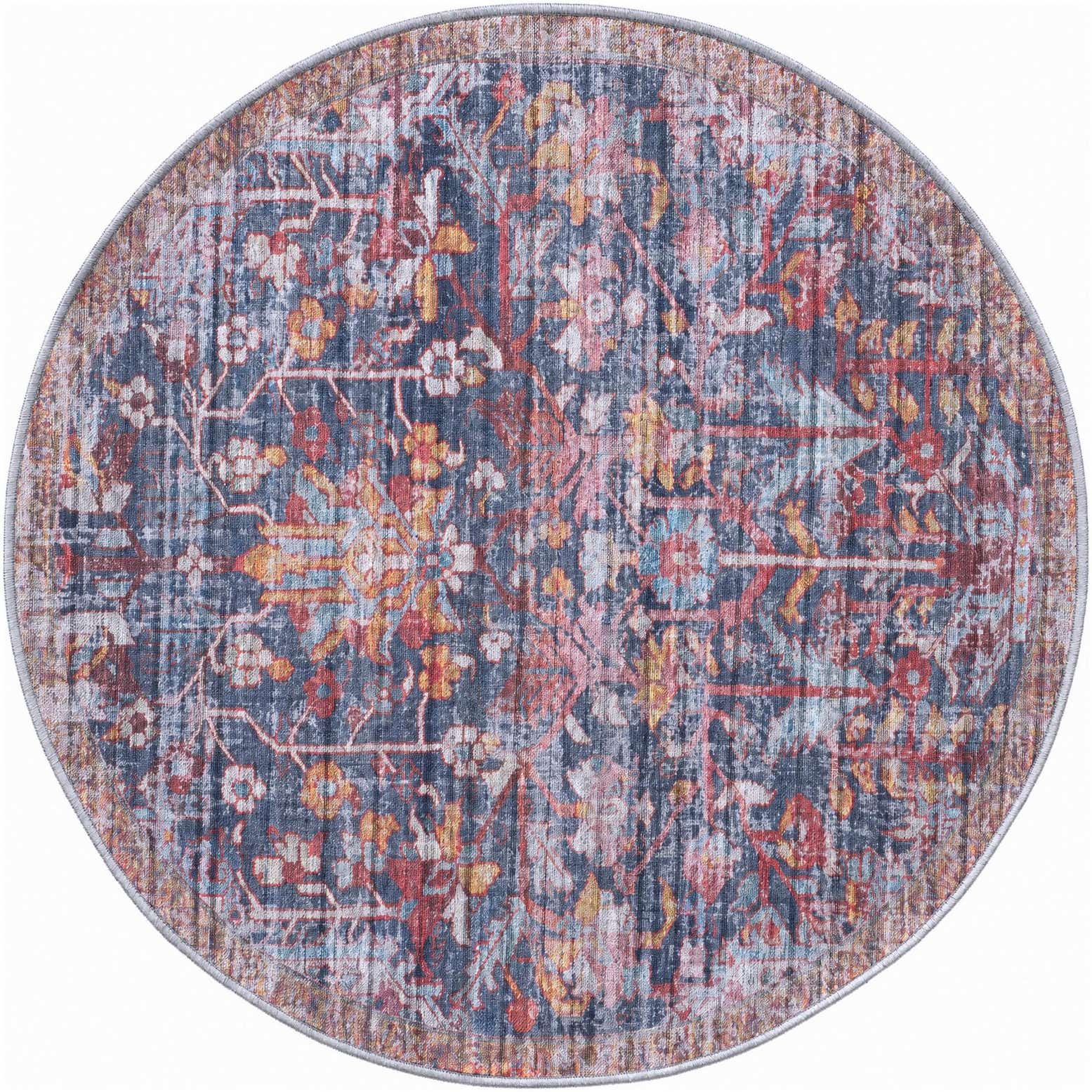 125cm x 125cm Maahru Alfombra redondo