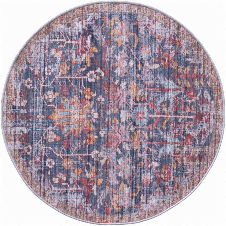 125cm x 125cm Maahru Alfombra redondo