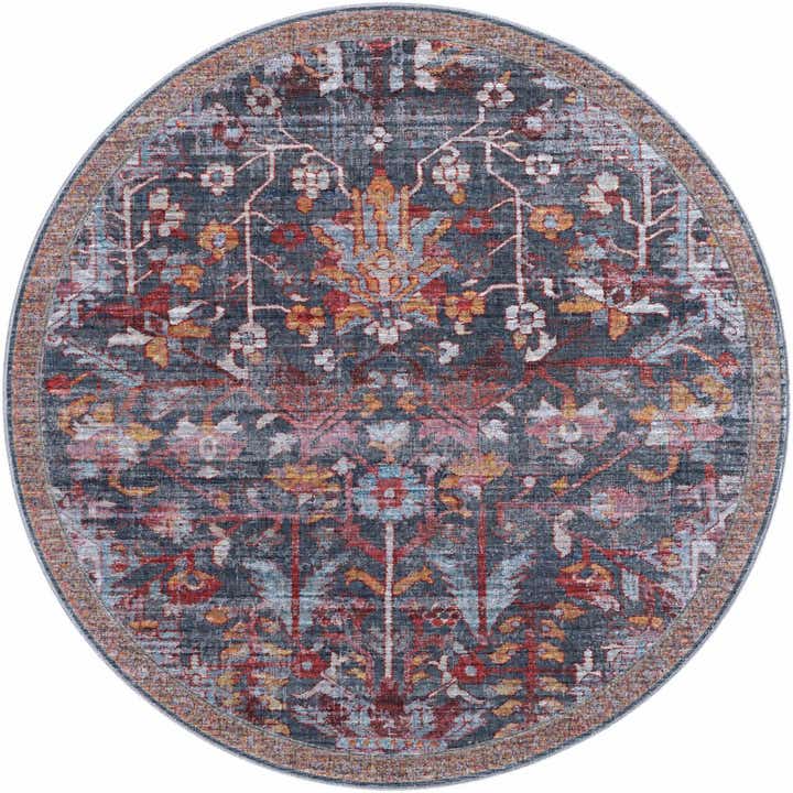 240cm x 240cm Maahru Alfombra redondo