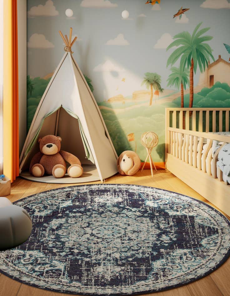 Detail image of 3' x 3' Madeline Round Rug