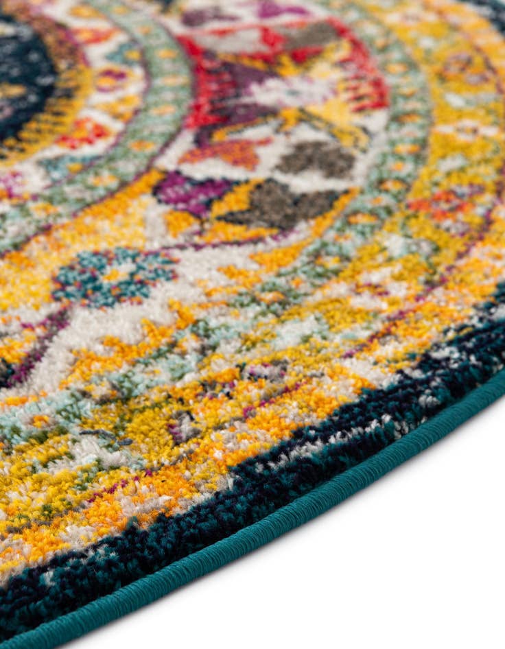 Detail image of 3' x 3' Madeline Round Rug