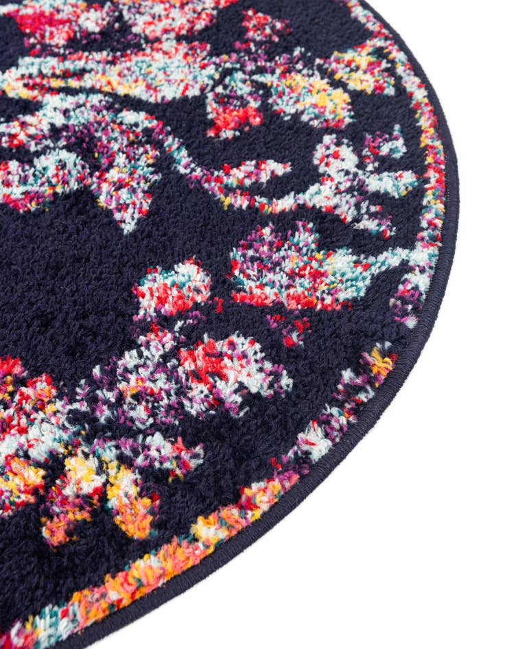 Detail image of 5' 3 x 5' 3 Madeline Round Rug