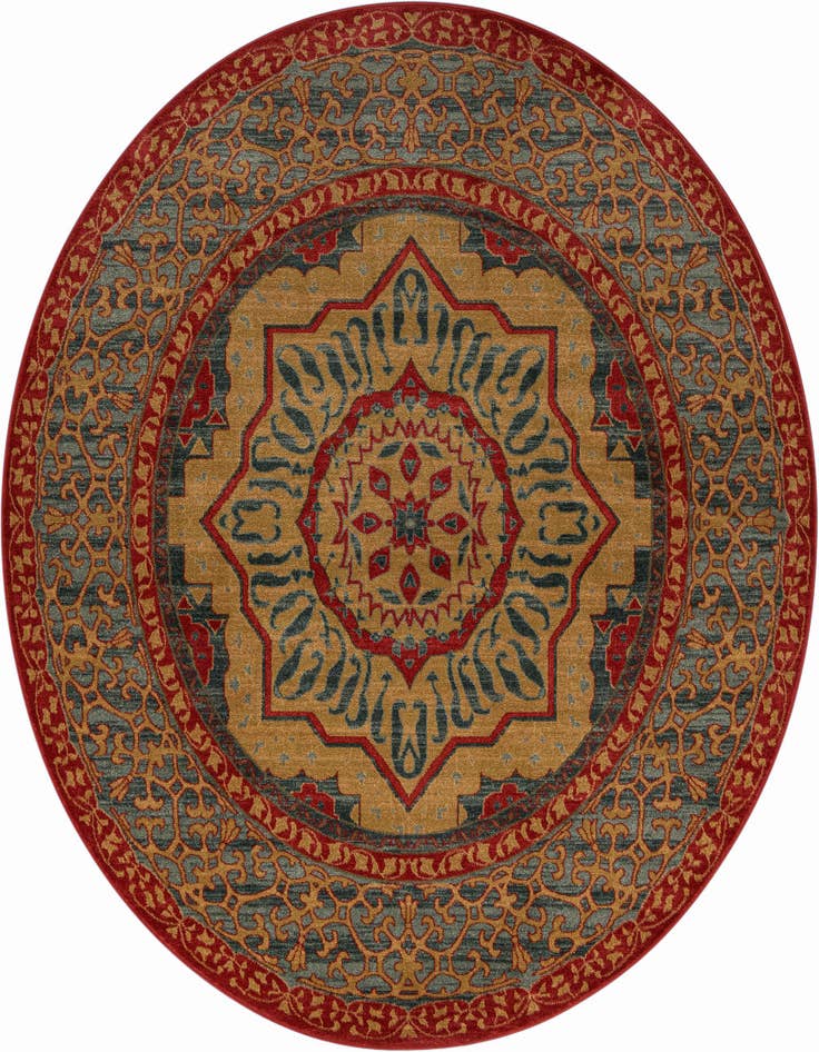 Detail image of 8' x 8' Mamluk Round Rug