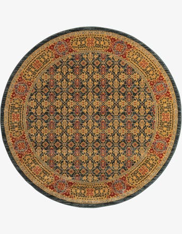 6' x 6' Mamluk Round Rug