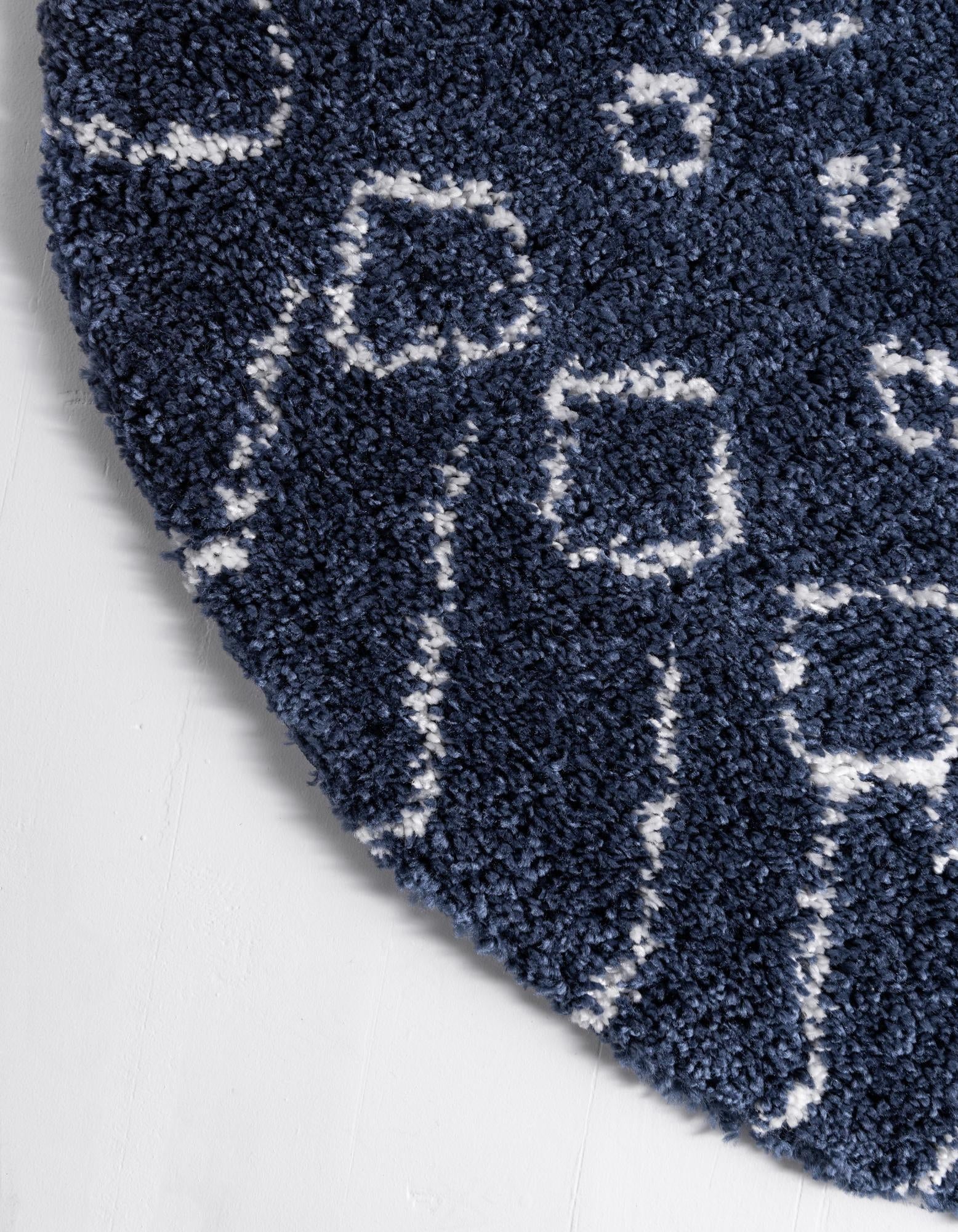 8' x 8' Marrakesh Shag Round Rug