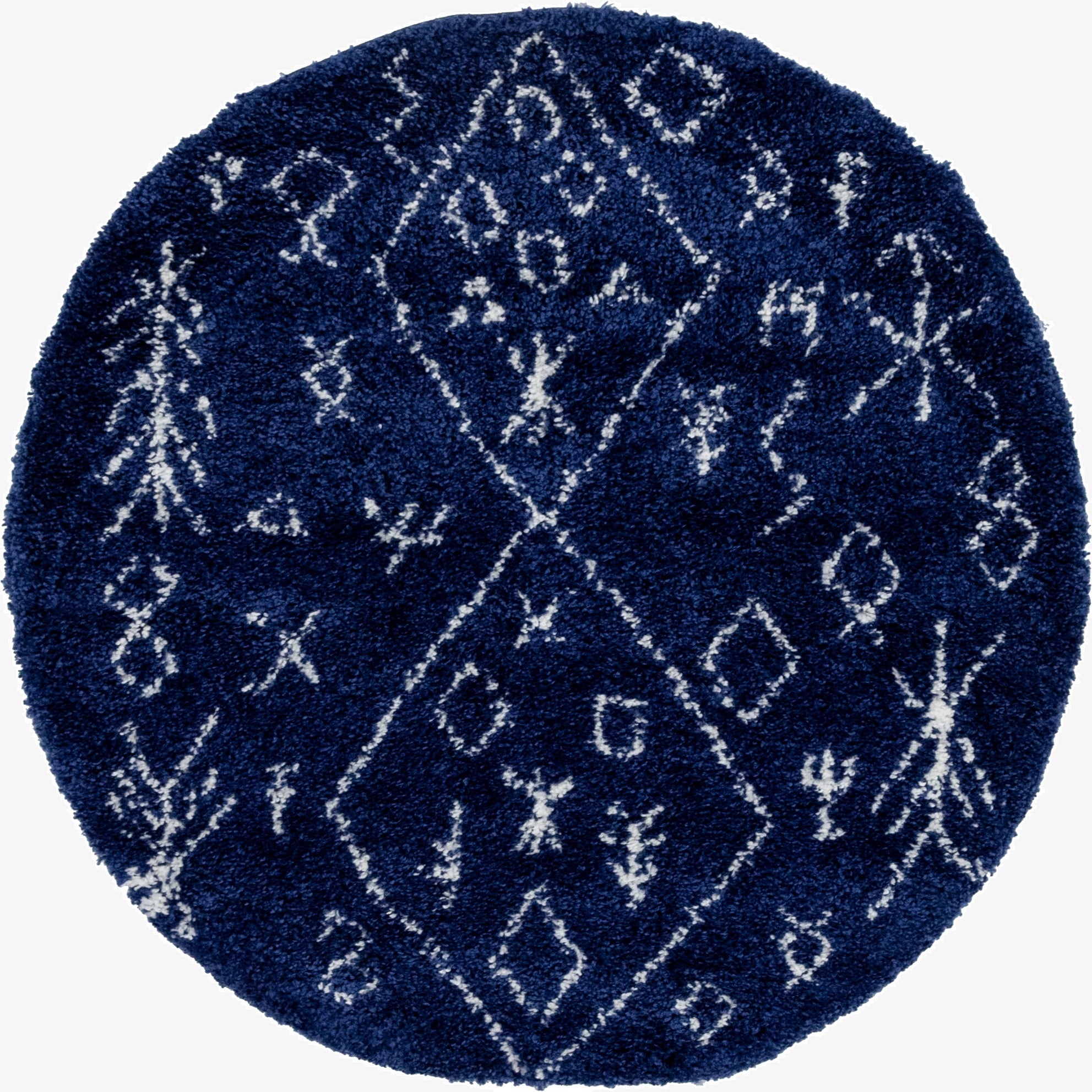 5' x 5' Marrakesh Shag Round Rug
