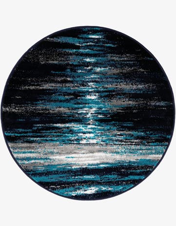 3' 3 x 3' 3 Metropolis Round Rug