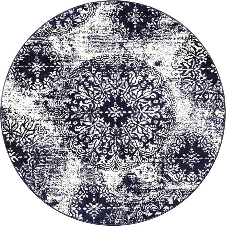 Detail image of 5' 3 x 5' 3 Monte Carlo Round Rug