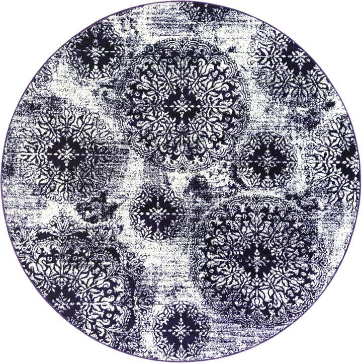 7' x 7' Monte Carlo Round Rug