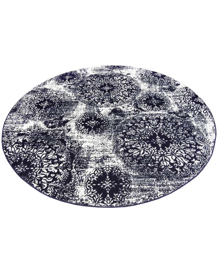7' x 7' Monte Carlo Round Rug