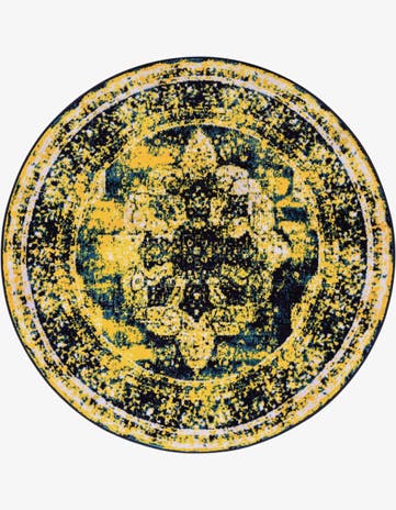 5' 3 x 5' 3 Monte Carlo Round Rug