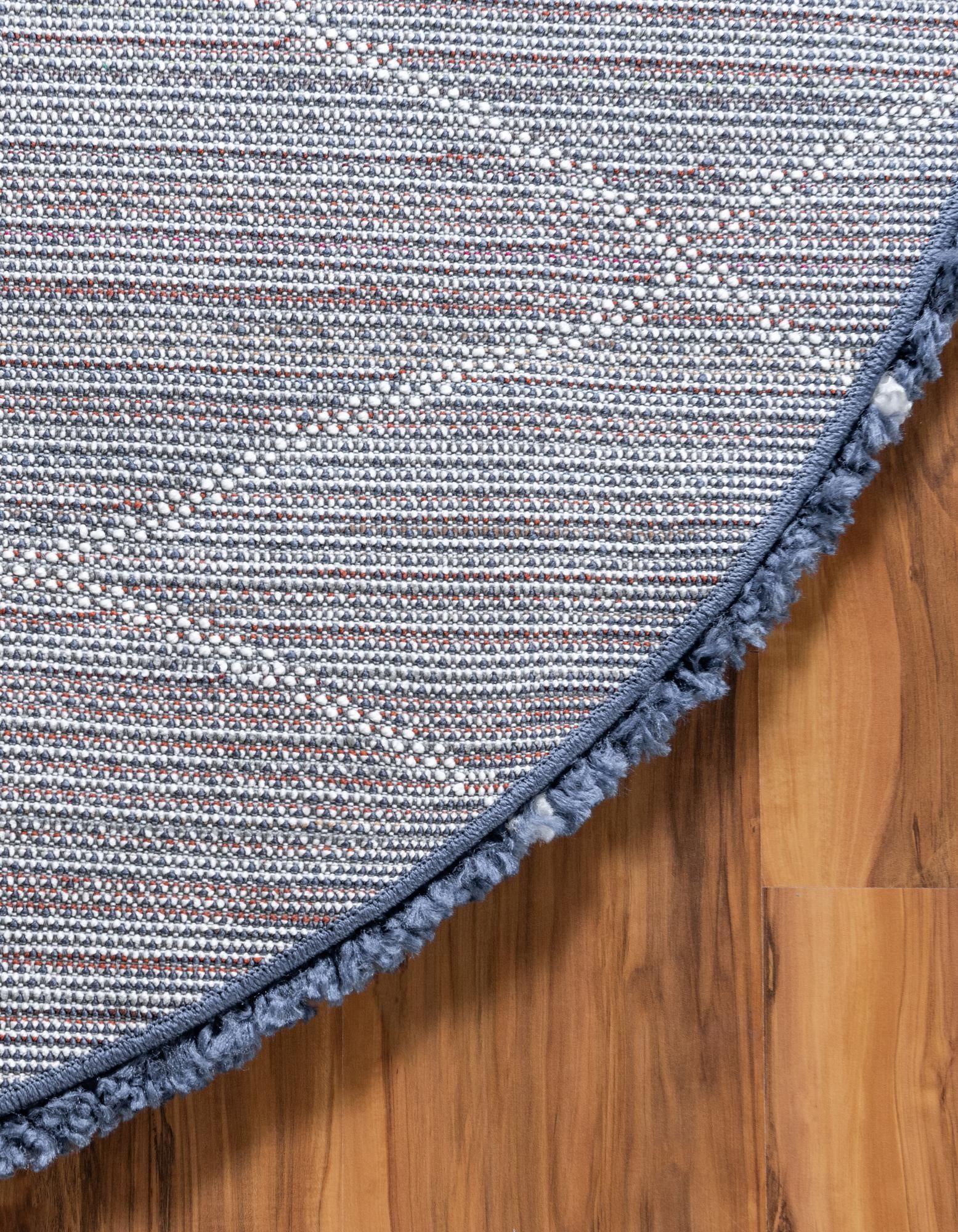 5' x 5' Moroccan Shag Round Rug