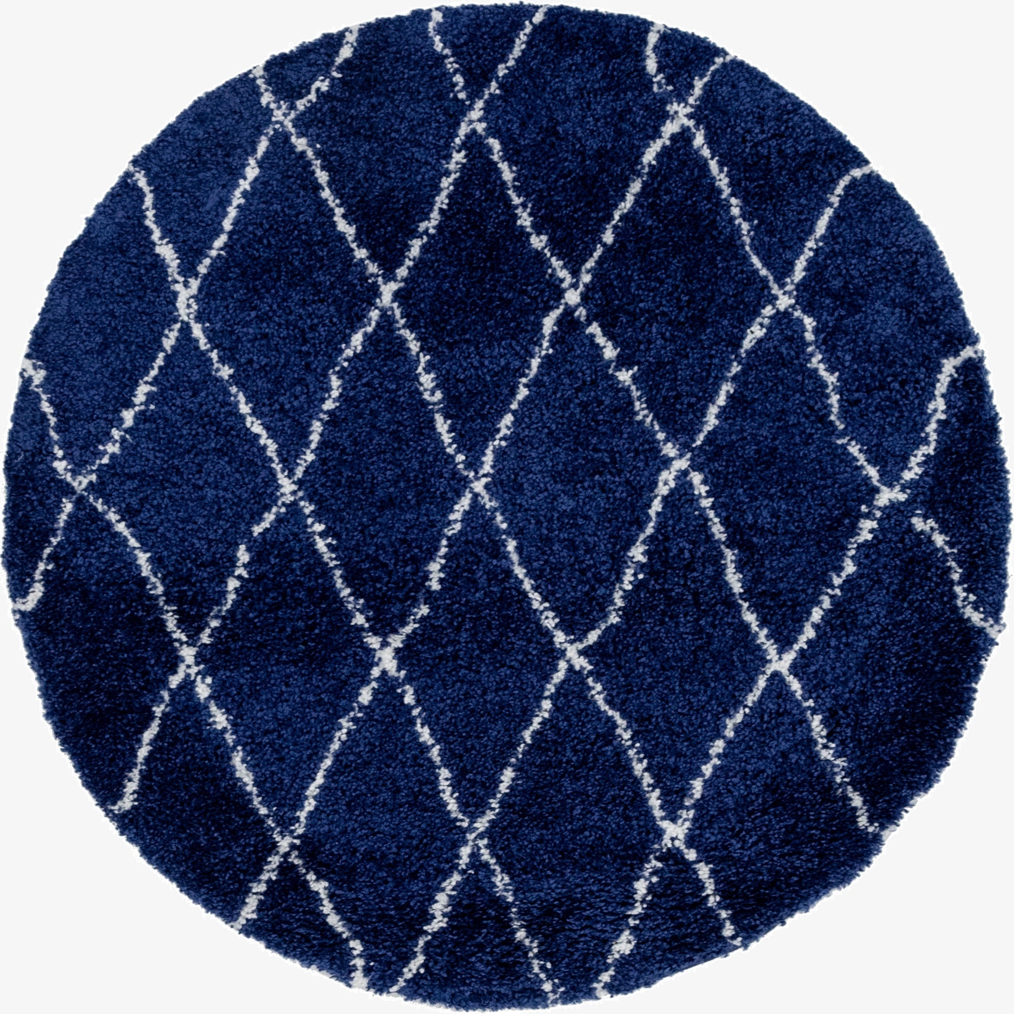 155cm x 155cm Marrakesh Shag Round Rug