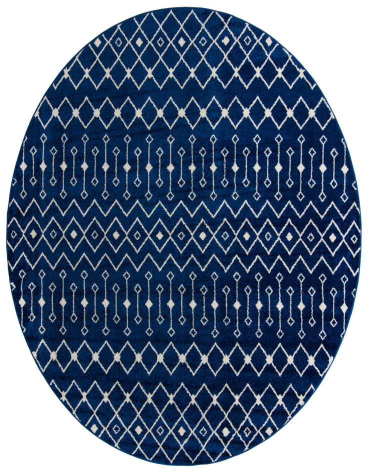 Detail image of 10' x 10' Moroccan Trellis Round Rug