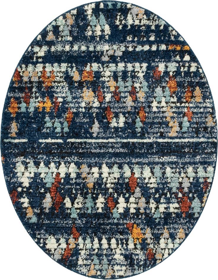 Detail image of 4' x 4' Morocco Round Rug